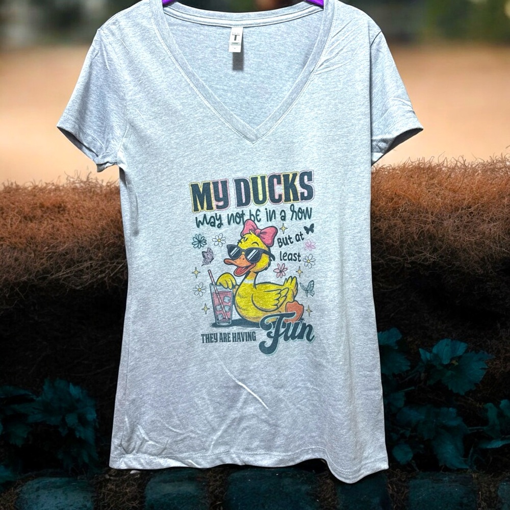 New Custom Ducks in a Row T-Shirt